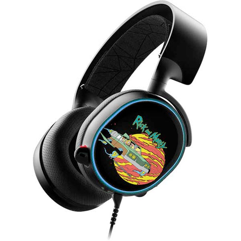 Adult Swim Rick and Morty Family Wagon SteelSeries Arctis 3 Skin